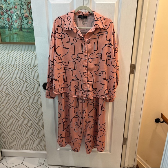 Eloquii Printed Set Sz 16/18 - Picture 4 of 10